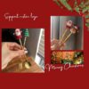 Gold Christmas Spoons and Forks Set Pack of 6 - Image 3