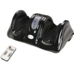 Foot Massager Machine with Remote Control - Black