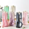Silicone Heat Resistant Kitchenware Utensils Set 6pcs – Blue - Image 2