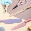 Best Trader 6 Piece Corrugated Kitchen Knife Set - Image 3