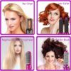 5 In 1 Hair Styler With Hot Air Brush, Air Curler, Hair Dryer, Straighteners, Wrapper