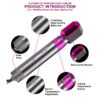 5 In 1 Hair Styler With Hot Air Brush, Air Curler, Hair Dryer, Straighteners, Wrapper