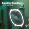 Baihuo MY-7497 Rechargeable 3 Speed Fan 5V 1A With 2 Setting LED Light