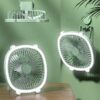 Baihuo MY-7497 Rechargeable 3 Speed Fan 5V 1A With 2 Setting LED Light