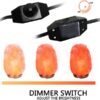 JG20375554 220V Crystal Himalayan Salt Lamp With Dimmer Control Switch
