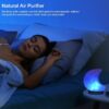 JG20375556 Half Moon Shaped RGB Salt Lamp