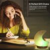 JG20375556 Half Moon Shaped RGB Salt Lamp