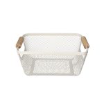 Mesh Stainless Steel Storage Basket 25.9cm