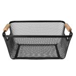 Mesh Stainless Steel Storage Basket 32.8cm