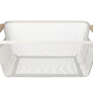 Mesh Stainless Steel Storage Basket 37.4cm