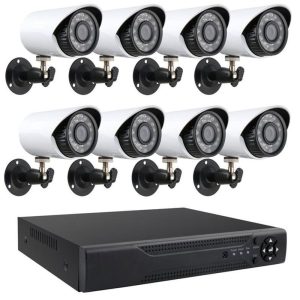 AHD 8-Channel Home CCTV Security System with Internet & 5G Viewing