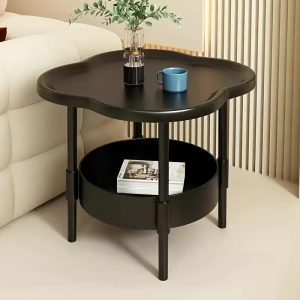 Modern Stylish Plastic Mini Side Table for Small Spaces