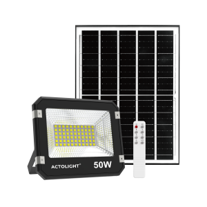 Actolight Premium Solar Rechargeable Flood Light IP67 50W