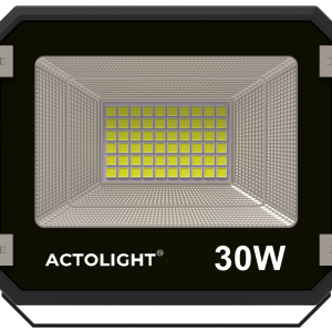 Actolight Premium Solar Rechargeable Flood Light IP67 30W