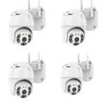 4 Pack 5K HD Smart Home Wifi IP Security Camera