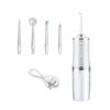 4 in 1 Electric Teeth Flusher & Flosser - White