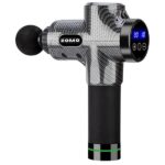 ZOMO 12-Head Professional Gun Massager with Carry Case - Carbon