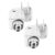 2 Pack 5K HD Smart Home Wifi IP Security Camera