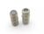 2 x F female connector F TYPE CONNECTORS Double Female Bulkhead Adapter With Mounting Nut for Fixing