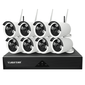 8 Channel 8 Way Wireless CCTV Camera Surveillance Kit – Jortan