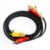 3RCA to 3RCA A/V Cable – 1.5M