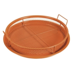 Round Copper Oven Air Fryer Basket