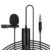 Portable Clip-on Lapel Lavalier Microphone for Phone SLR Camera