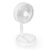 180-Degree Adjustable Foldable Portable Fan White
