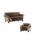 Protective Reversible Sofa Cover – 1 x Double & 1 x Single