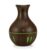 Mini Usb Air Humidifier 130ml Mini Aroma Essential Oil Diffuser-Dark brown