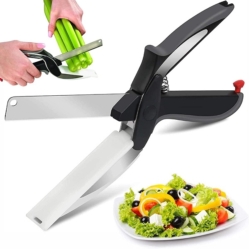 Kitchen Scissors With Built in Cutting Board