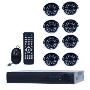 Full CCTV Security Recording System – 8 Channel/Camera