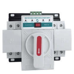 Automatic Changeover Switch 2 Pole Dual Power 63A Grey