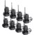 8 Pack BF-888S High Quality UHF 400-470MHz Walkie Talkie 2 Way Radio
