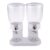 Double Cereal Dispenser – White