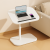 Hovox Classic 360° Rotating Metal Side Table – White