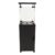 Gas Square Patio Fire Pit with Glass Panel – 13Kwh