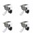 Solar Security Dummy Camera Light With Remote – Pack of 4
