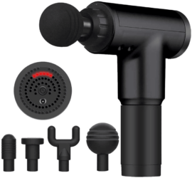 Deep Tissue Massage Gun with 4 Changeable Heads