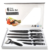 Marble Knife Set 6pcs 36cm