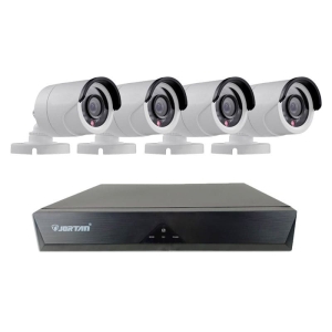 Jortan 4  Channel AHD 1080P CCTV Camera Surveillance Kit