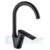 Brass Matt Black Square Kitchen Deck Mixer