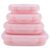 Collapsible Silicone Food Storage Container – Set of Four – Pink