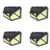 Led Solar Wall Lamp-Sh-100b (4 Piece)