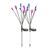 Solar Powered Starburst Swing Outdoor RGB Bulb Garden Light FA-LC38C-6