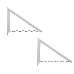 Wall Mounted Foldable Clothes Hangers Pack of 2