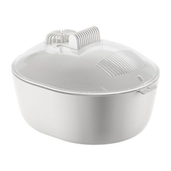 Defrosting Tray With Drip Basket And Transparent Cover
