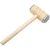 Double-Sided Meat Tenderizer With Wooden Handle