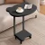 Nordic Style Modern Movable Frameless Coffee Side Table – Black