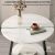 2-Tier Round Side Table with Storage Tray